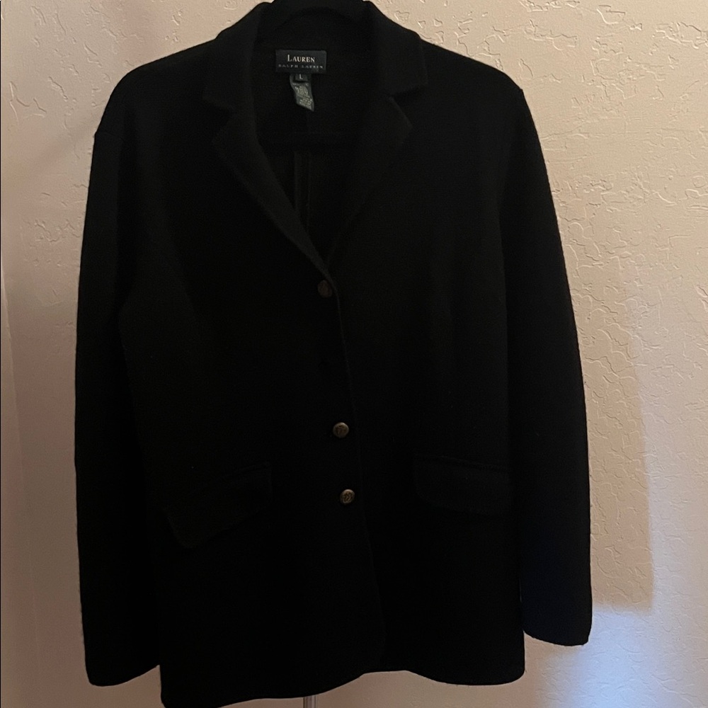Lauren Ralph Lauren Black 100% wool Blazer